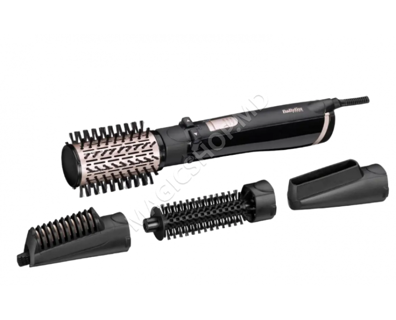 Фен-щетка BaByliss AS200ROE, 1000 Вт, черный